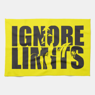 IGNORE LIMITS - Deadlift - Workout Motivational Kitchen Towel
