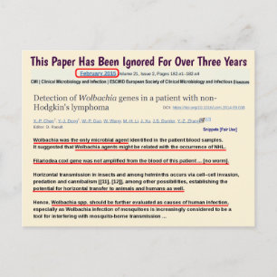 Ignored For Over 3 Years by RoseWrites Invitation Postcard