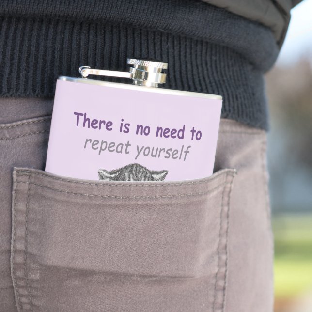 Ignoring You Hip Flask (In Situ)