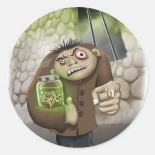Igor with the Brains Sticker