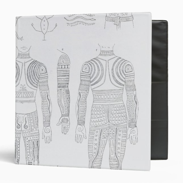 Igorrote tattooing binder (Front/Inside)