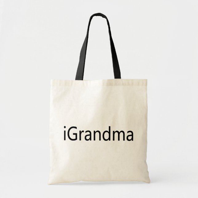 iGrandma Tote Bag (Front)