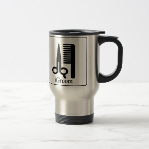 iGroom Mug with Stylized Dog image