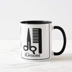 iGroom Mug with Stylized Dog image