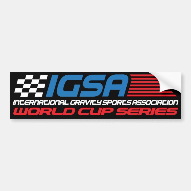 IGSA World Cup Bumper Sticker (Front)