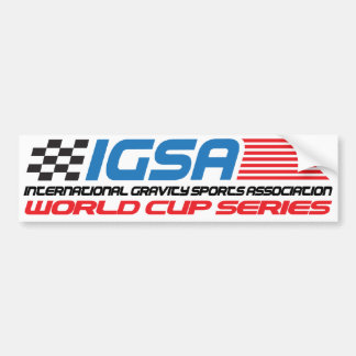 IGSA World Cup Bumper Sticker