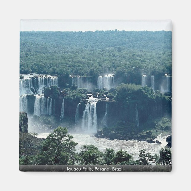 Iguacu Falls, Parana, Brazil Magnet (Front)