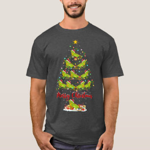 Iguana Animal Lover Matching Santa Iguana Christma T-Shirt