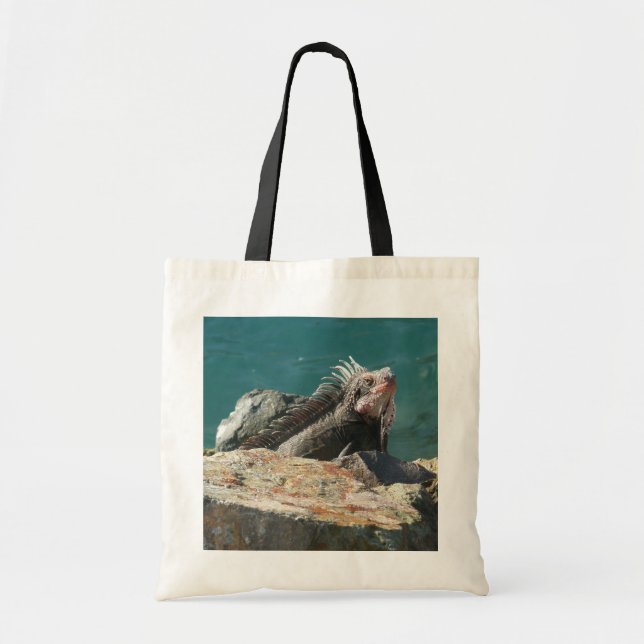Iguana at St. Thomas Tote Bag (Front)