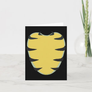 Iguana Belly Chest Costume Green Cute Iguana Anima Card