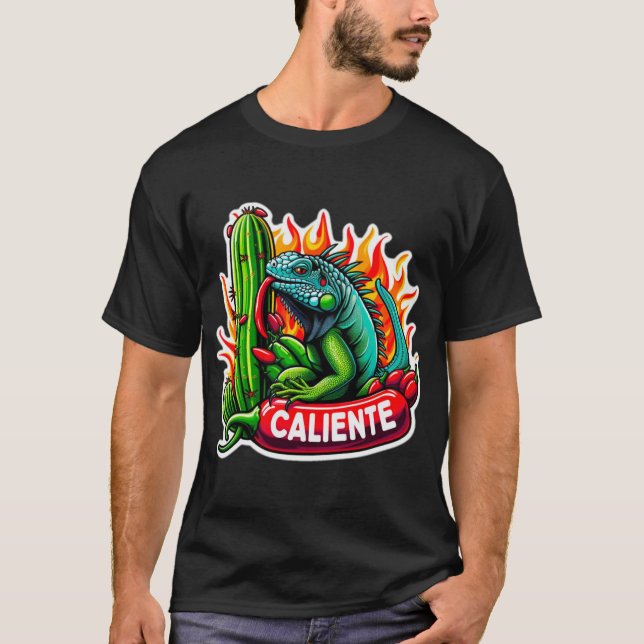IGUANA CALIENTE 7 T-Shirt (Front)