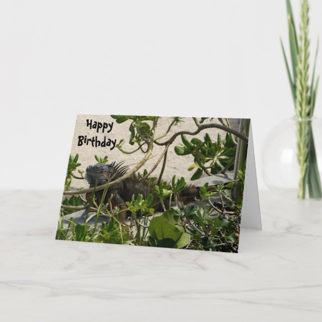 Iguana Card (Front)