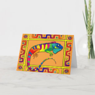Iguana  card