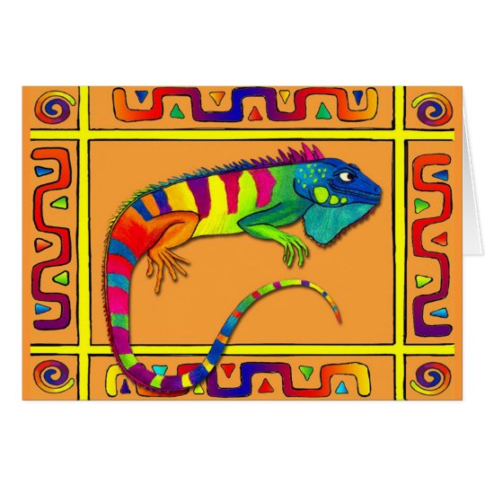 Iguana card