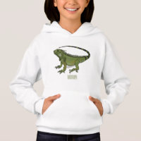 Iguana cartoon illustration
