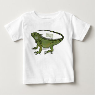 Iguana cartoon illustration baby T-Shirt