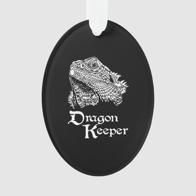 Iguana dragon keeper ornament (Front)