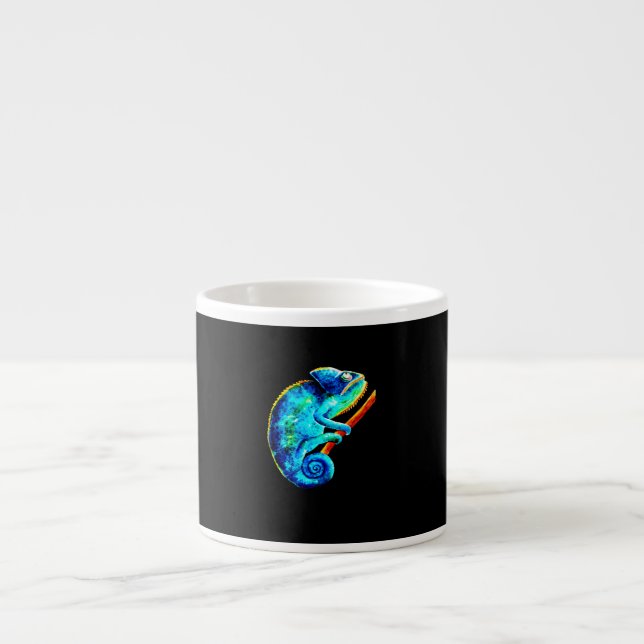 Iguana Facts Espresso Cup (Front)