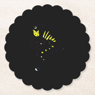 Iguana Facts Paper Coaster