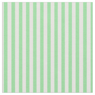 Iguana Green & White Stripes Fabric