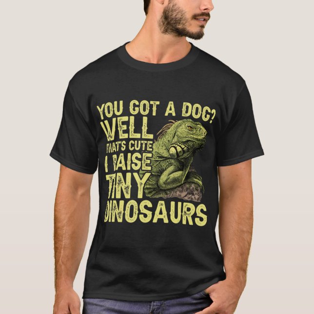 Iguana hunter for boys Iguanas Iguana Lizard men T-Shirt (Front)