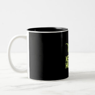 Iguana Hunter - Funny Iguana Reptile Lizard Pet Two-Tone Coffee Mug