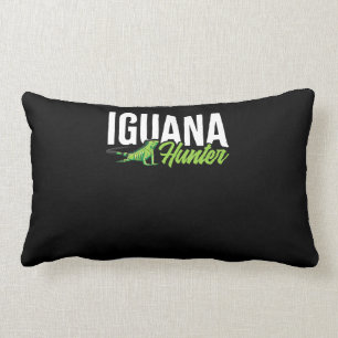 Iguana Hunter Herbivorous Lizard Sharp Eye Specie Lumbar Pillow