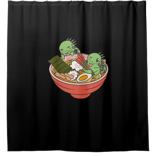 Iguana Kawaii Ramen Funny Pet Gift (Front)