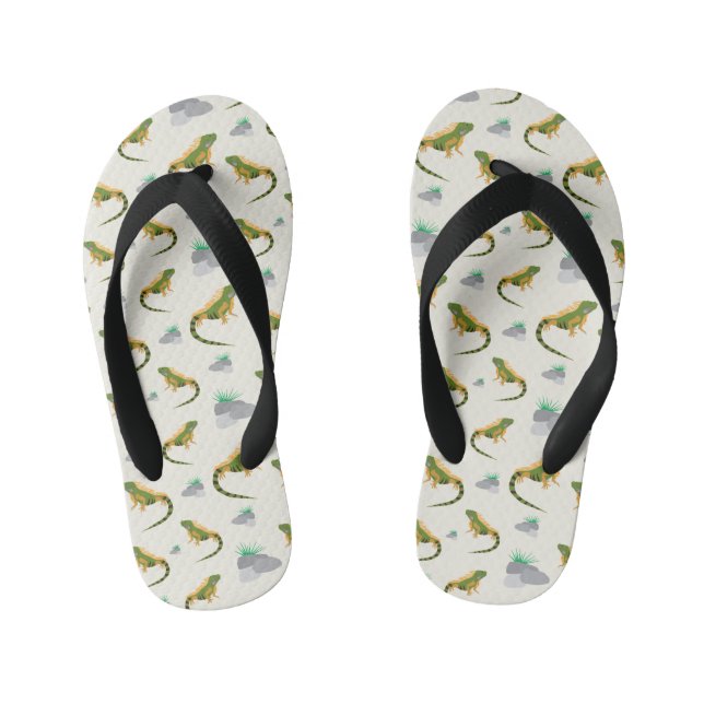 Iguana kids'/adults' flip flops (Footbed)