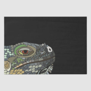 Iguana Lizard Animal Iguana Tissue Paper