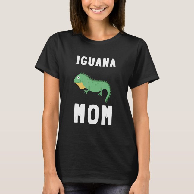 Iguana Lizard Galápagos Herpetologist Herpetology T-Shirt (Front)
