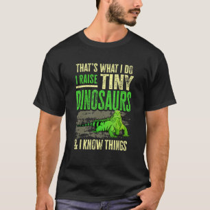 Iguana Lizard Reptile Herpetologist T-Shirt