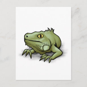 Iguana Postcard