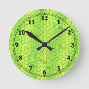 Iguana Round Clock