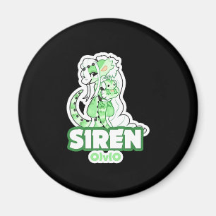 Iguana siren magnet