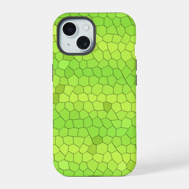 Iguana Skin iPhone 15 Case (Back)
