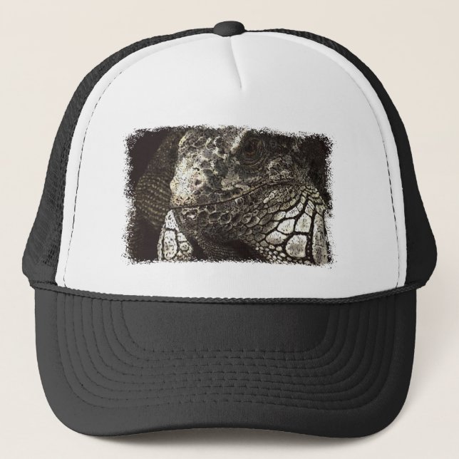 Iguana Trucker Hat (Front)