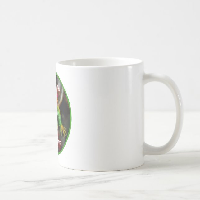Iguana Wish You A Merry Christmas Cup (Right)