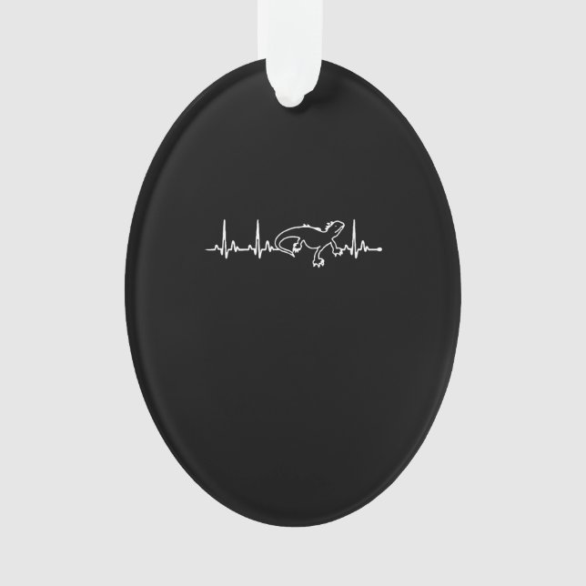 iguana's heartbeat ornament (Front)