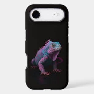 Iguane tropical iPhone 17 Air Black 4 Luxe