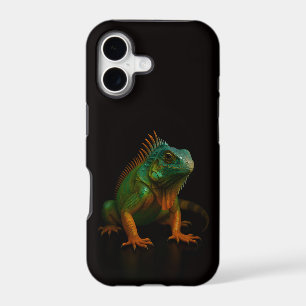 Iguane vert Black 4 Luxe iPhone 17 Mate