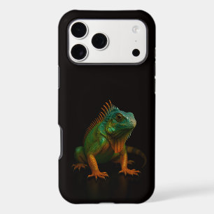 Iguane vert Black 4 Luxe iPhone 17 Pro Max