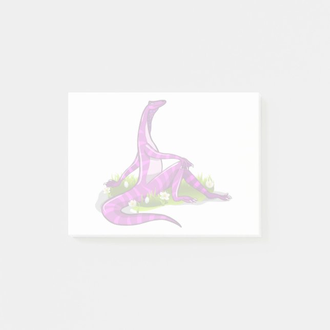 Iguanodon Showing Off Her Natural Beauty. Post-it Notes (Front)