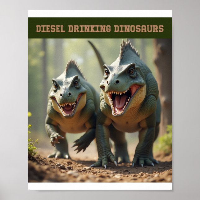 Iguanodons joking poster (Front)
