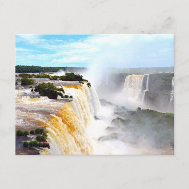 Iguazu Falls 4 Postcard (Front)