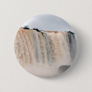 Iguazu Falls Brazil / Argentina 2 Inch Round Button