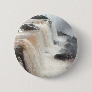Iguazu Falls Brazil / Argentina 2 Inch Round Button