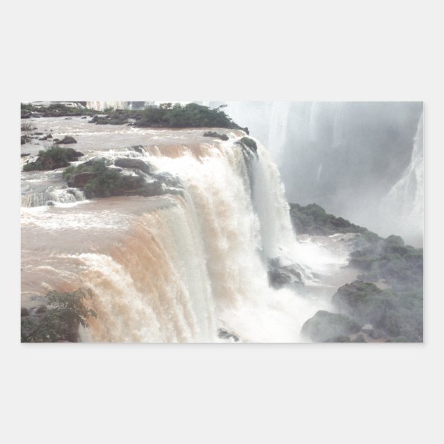 iguazu falls Brazill Sticker (Front)
