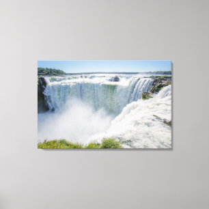 Iguazu Falls, Devil'S Throat, Argentina Canvas Print