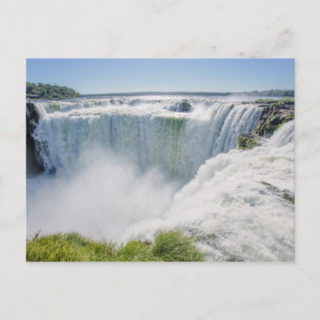 Iguazu Falls, Devil'S Throat, Argentina Postcard (Front)